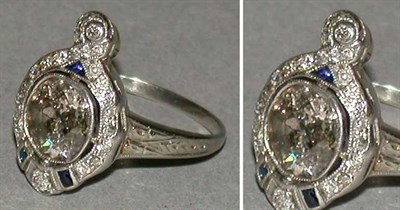 Lot 447 - Diamond Ring