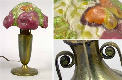 Lot 1129 - Pairpoint Manufacturing Co. Puffy Glass...