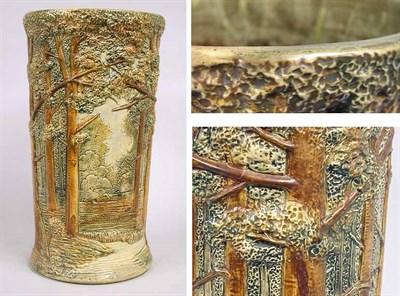 Lot 1058 - Weller Pottery Umbrella Stand Height 19 1/2...