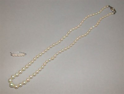 Lot 112 - Cultured Pearl Necklace