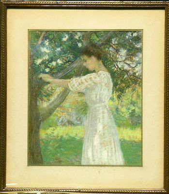 Lot 956 - M. Fuller American, 20th century WOMAN UNDER A...