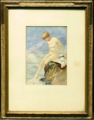 Lot 959 - G.C. Pierce 19th/20th century FEMALE BATHER...