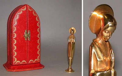 Lot 574 - Gold Religious Statue