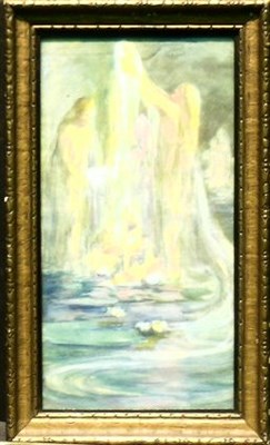 Lot 950 - 20th Century School BATHERS BY A WATERFALL...