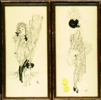 Lot 954 - J.A. Buck American, 20th century RIDER WITH...