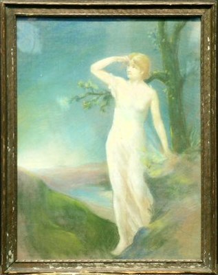 Lot 952 - American School 20th Century FARAWAY THOUGHTS...