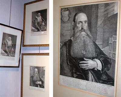 Lot 84 - Cornelis Visscher GELLIUS DE BOUMA (2) and...