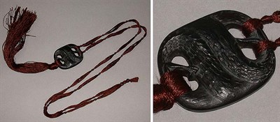 Lot 309 - Lalique Serpent Pendant