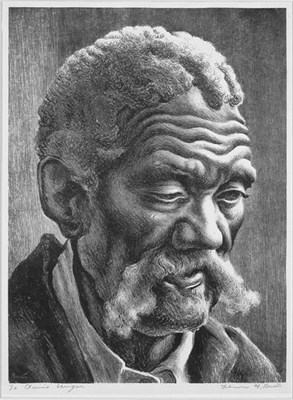 Lot 1183 - Thomas Hart Benton AARON (FATH 41) Lithograph,...