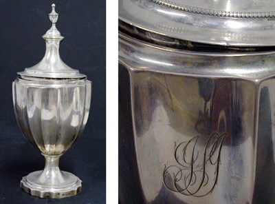 Lot 2157 - American Silver Sugar Urn Christian Wiltberger,...