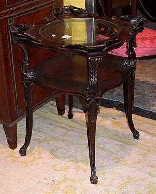 Lot 567 - Pair of Mahogany Two-Tier Side Tables