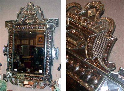 Lot 316 - Venetian Style Mirror Framed Mirror