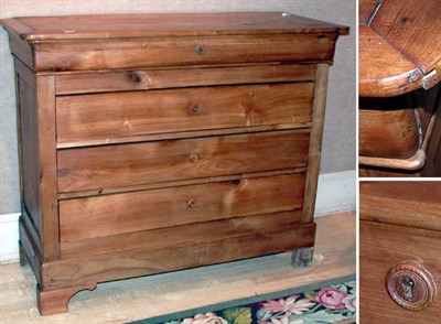 Lot 318 - Empire Style Fruitwood Commode