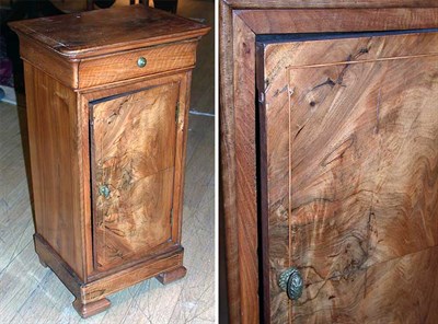 Lot 294 - Continental Walnut Side Cabinet