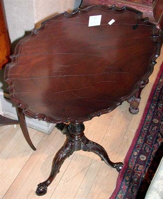 Lot 469 - Georgian Mahogany Tilt-Top Table