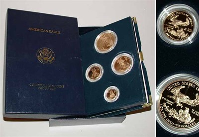 Lot 4 - Four-Piece Gold Bullion Proof Set