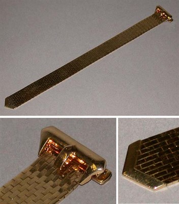 Lot 359 - Flexible Gold Bracelet