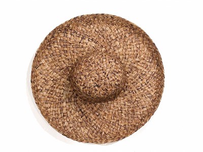 Lot 2313 - Yves Saint Laurent Palm Fronds Beach Hat...