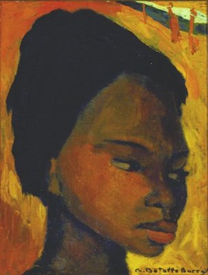 Lot 133 - Angel Botello Spanish, 1913-1986 HEAD OF A...