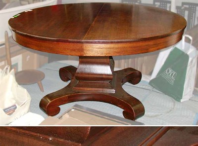 Lot 155 - Classical Style Mahogany Extension Dining...