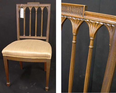 Lot 129 - Federal Style Mahogany Side Chair In the New...