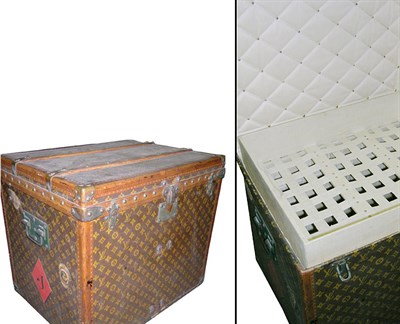 Lot 2401 - Louis Vuitton Laundry Trunk Monogram canvas,...