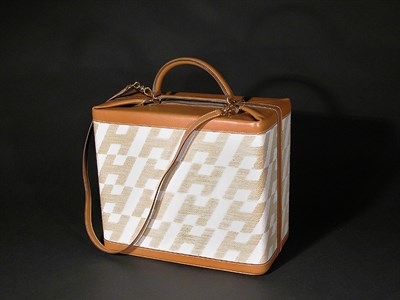 Lot 2291 - Rare Custom Made Hermes Travel Bag French,...
