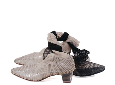 Lot 2222 - Herbert Levine Two Pairs of Fishnet Stocking...