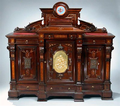 Lot 254 - Renaissance Revival Gilt Decorated and Inlaid...