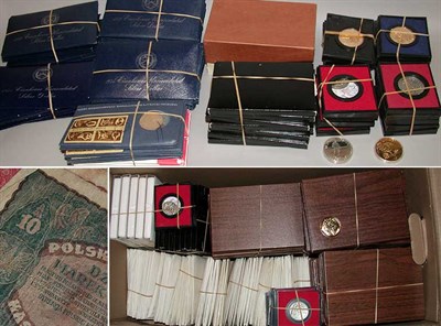 Lot 18 - Group of Assorted Proof and Mint Sets and Currency