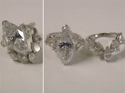 Lot 508 - Diamond Wedding Set