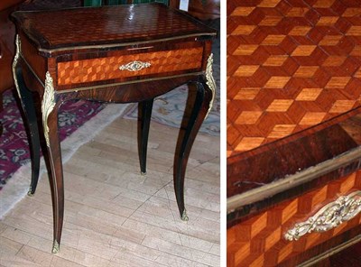 Lot 329 - Louis XV Style Gilt-Bronze Mounted Mahogany...