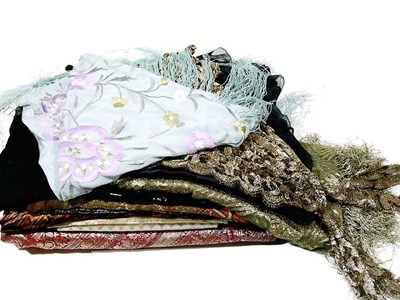 Lot 2200 - Group of Assorted Scarves Comprising twelve in...