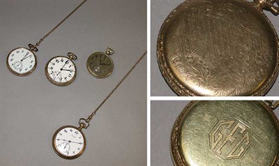 Lot 118 - Group of Assorted Open Face Pocket Watches