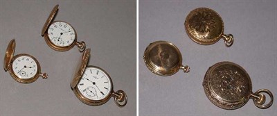 Lot 261 - Three Lady's Hunting Case Watches