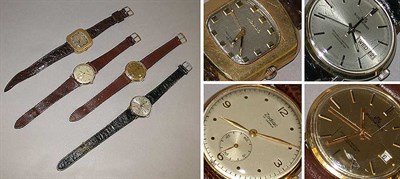 Lot 311 - Group of Assorted Gentleman's Wristwatches
