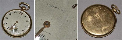 Lot 313 - Gold Pocket Watch