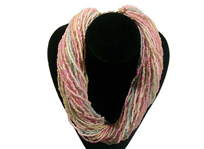 Lot 2342 - Hattie Carnegie Generous Multistrand Necklace...