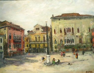 Lot 70 - Arbit Blatas Lithuanian, 1908-1999 CAMPO...