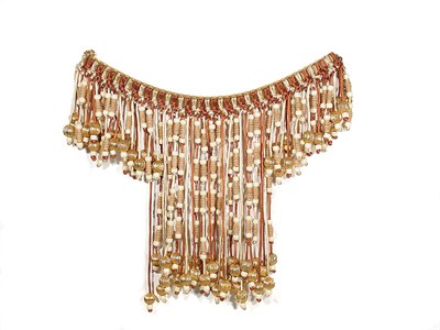 Lot 2347 - de Lillo Tribal Fringe Necklace American,...