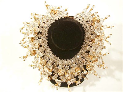 Lot 2341 - Mimi di N Transparent Tangled Choker American,...