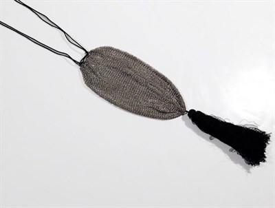 Lot 2279 - Elsa Peretti Silver Mesh Drawstring Purse...