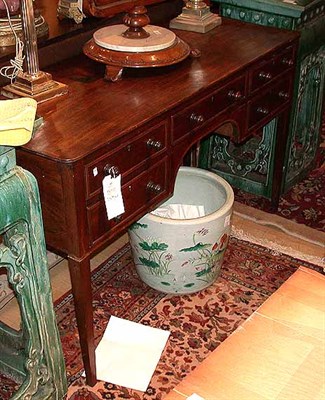 Lot 371 - Late Regency Mahogany Writing Desk