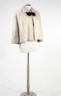 Lot 2023 - Ermine Evening Tippet Cape 1930s Slightly...