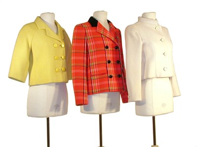Lot 2063 - Three Norell Jackets American, 1963-66 A 1963...