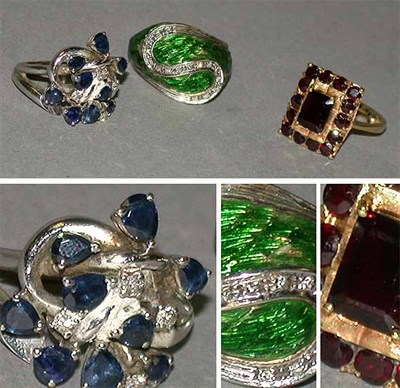 Lot 190 - Group of Assorted Rings