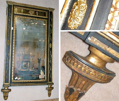 Lot 492 - Continental Neoclassical Gilt and Black...