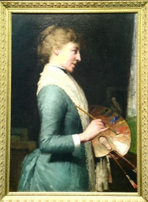 Lot 16 - Charles Lasar American, 1856-1936 THE LADY...
