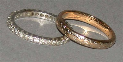 Lot 80 - Two Wedding Bands
