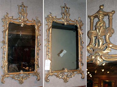 Lot 226 - Pair of George III Style Gilt-Wood Mirrors